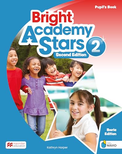 [9781035128792] Bright Academy Stars 2 Pupil's Book:libro de texto de inglés impreso con acceso