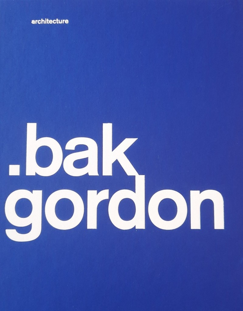 [9789895440153] Bak Gordon Architecture 2021