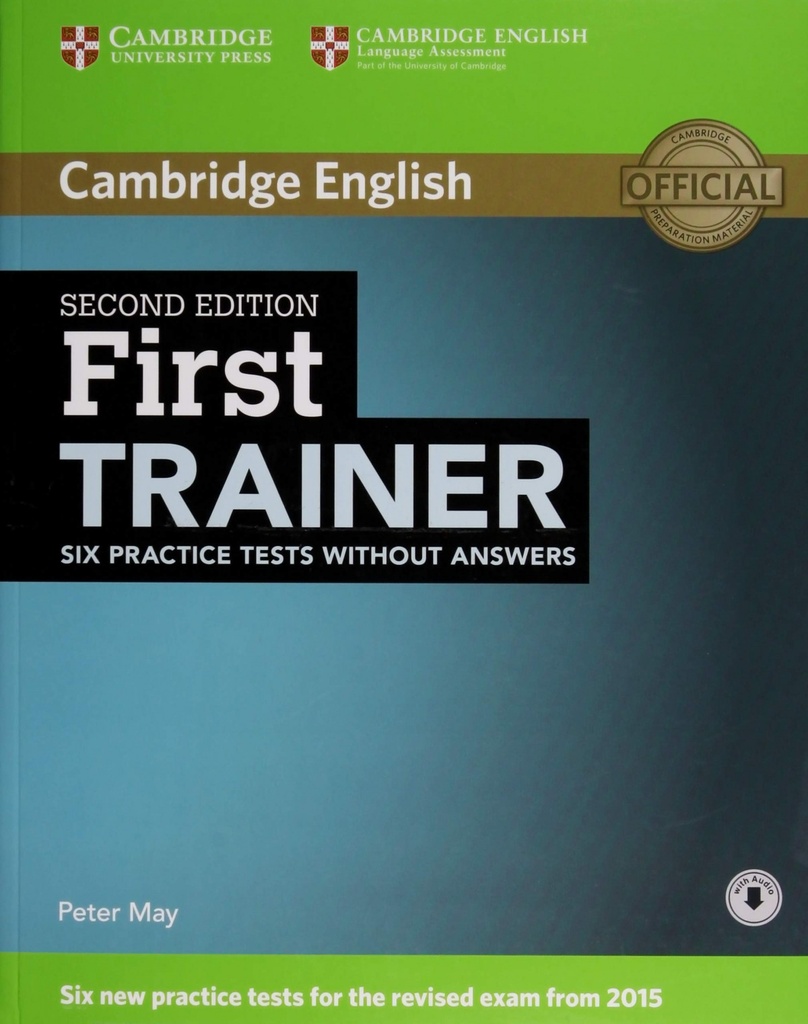 [9781107470170] First schools trainer. Student-key+downloadable audio