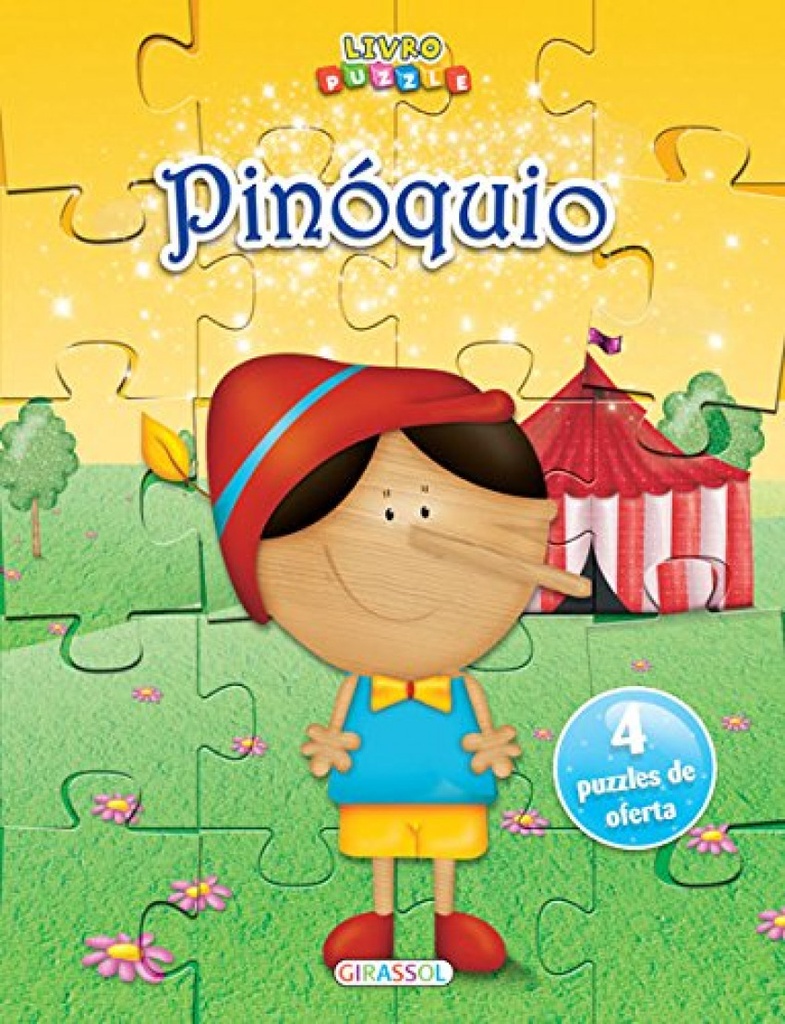 [9789896337933] Livro Puzzle Pinoquio