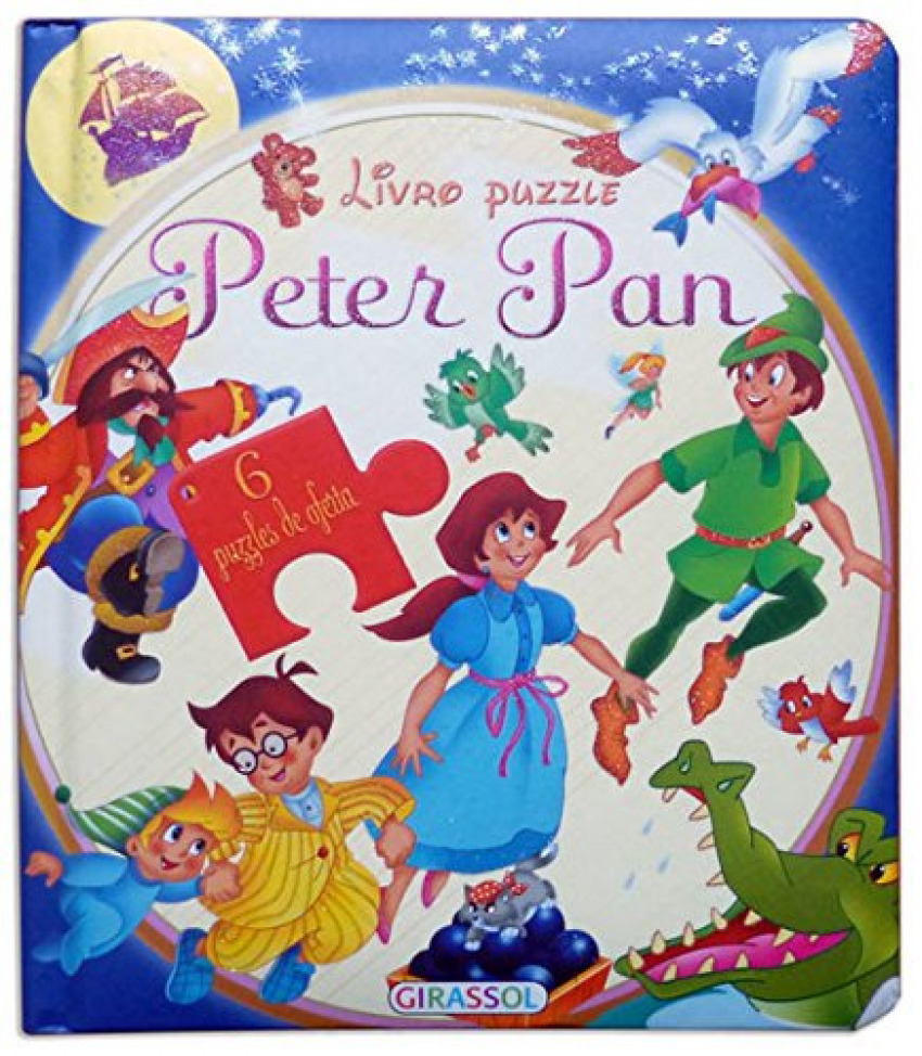 Livro Puzzle - Peter Pan