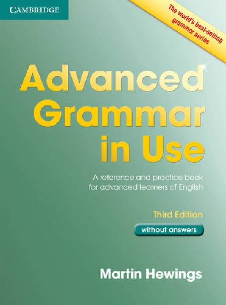 [9781107613782] Advanced grammar in use (sin clave) 3ªed