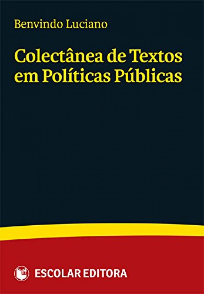 [9789896690342] Colectanea de Textos em Políticas Públicas