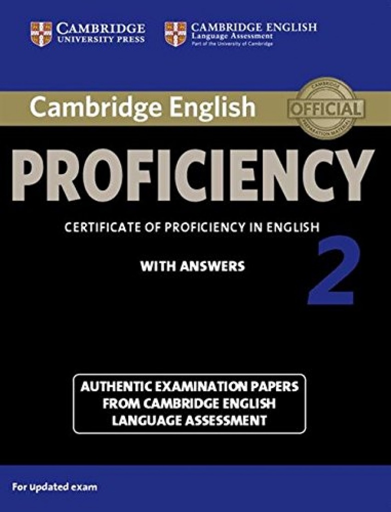 [9781107686939] Camb Cert Prof Eng Updated 2 Sb Key