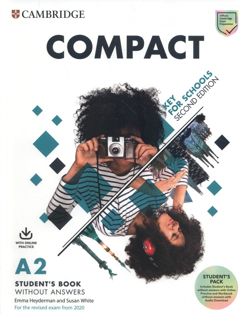[9781108348782] Compact Key for Schools Second edition. Student's Book without answers with Onli