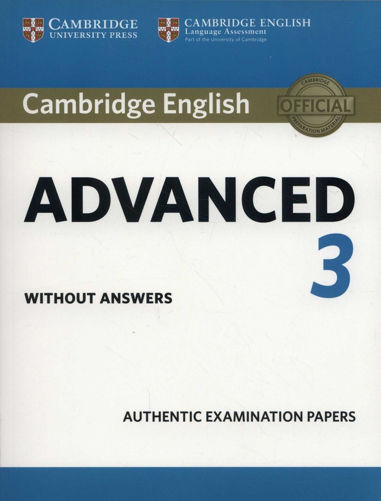 [9781108431200] Cambridge english advanced 3 student´s book