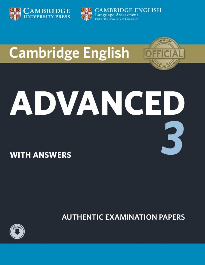 [9781108431217] Cambridge English Advanced 3. Student's Book with answers
