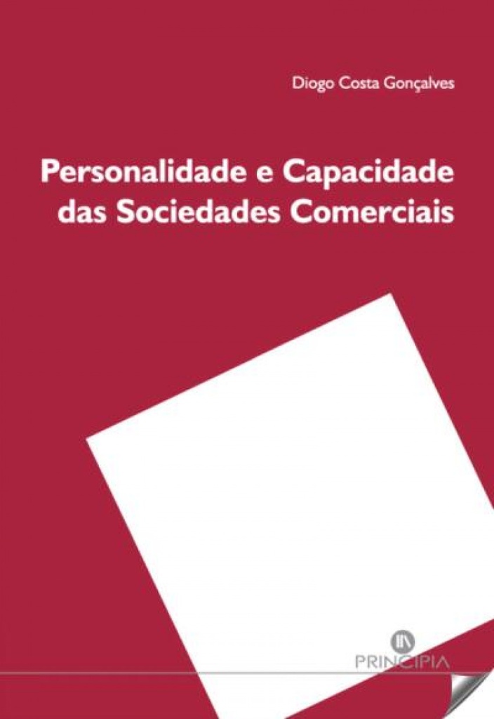[9789897162213] Personalidade e Capacidade Das Sociedades Comerciais