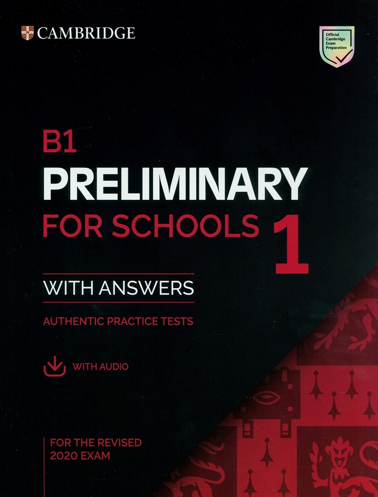 [9781108652292] B1 PRELIMINART FIR SCHOOLS 1 REVISED EXAM STUDENT WITH ANSWERS 020