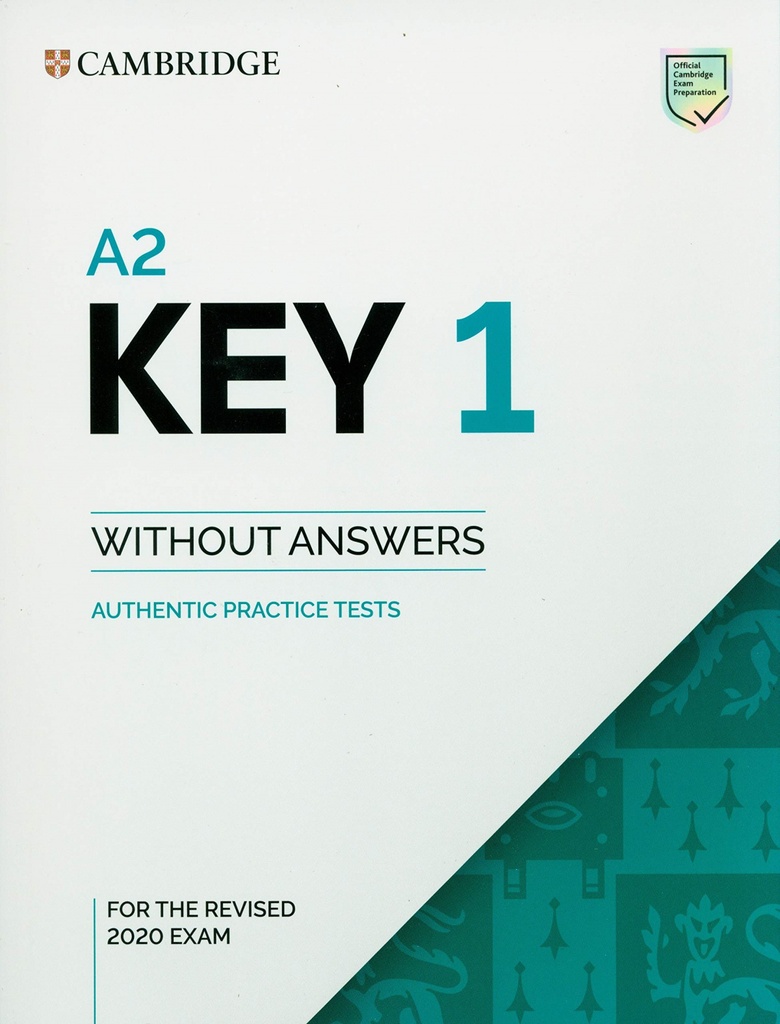 [9781108718127] A2 Key 1 for revised exam from 2020. Student's Book without Answers
