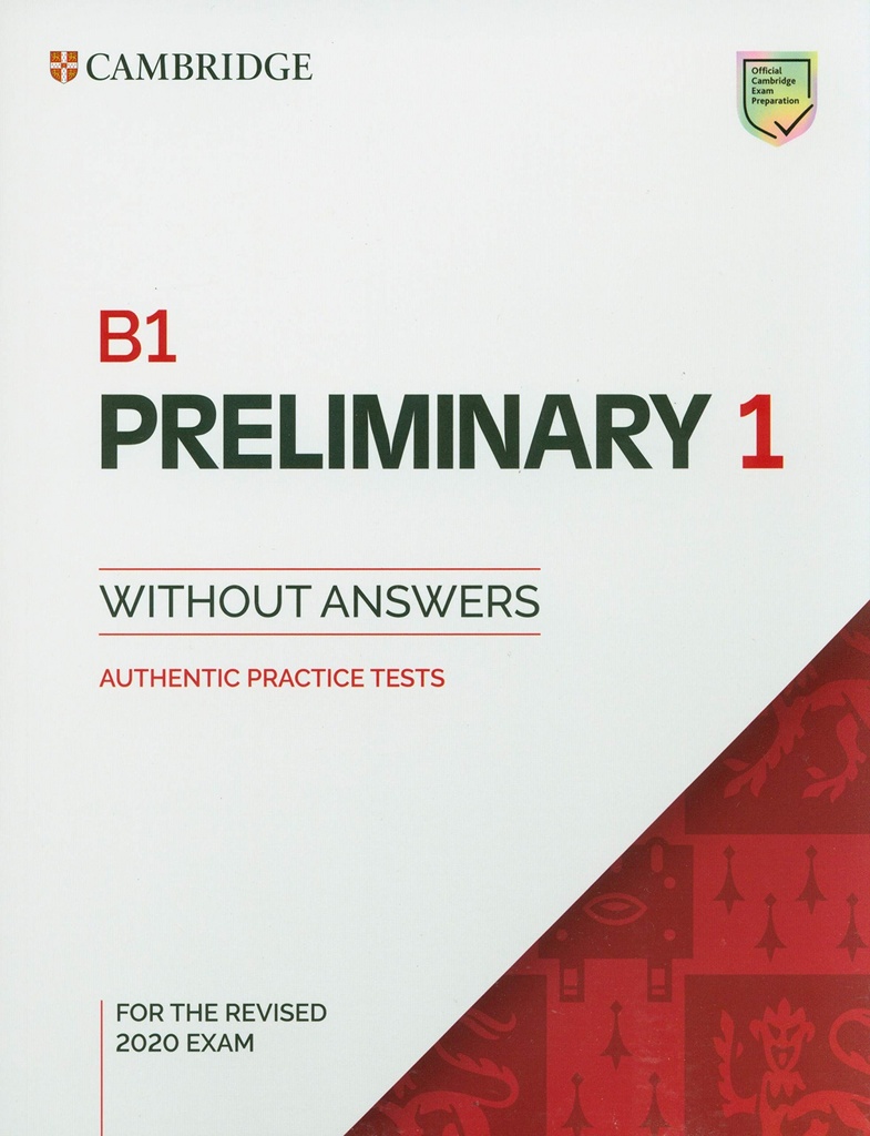 [9781108723688] B1 PRELIMINARY FOR REVISED 1 ST-KEY