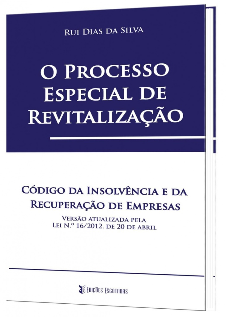 [9789898514301] O Processo Especial de Revitalização