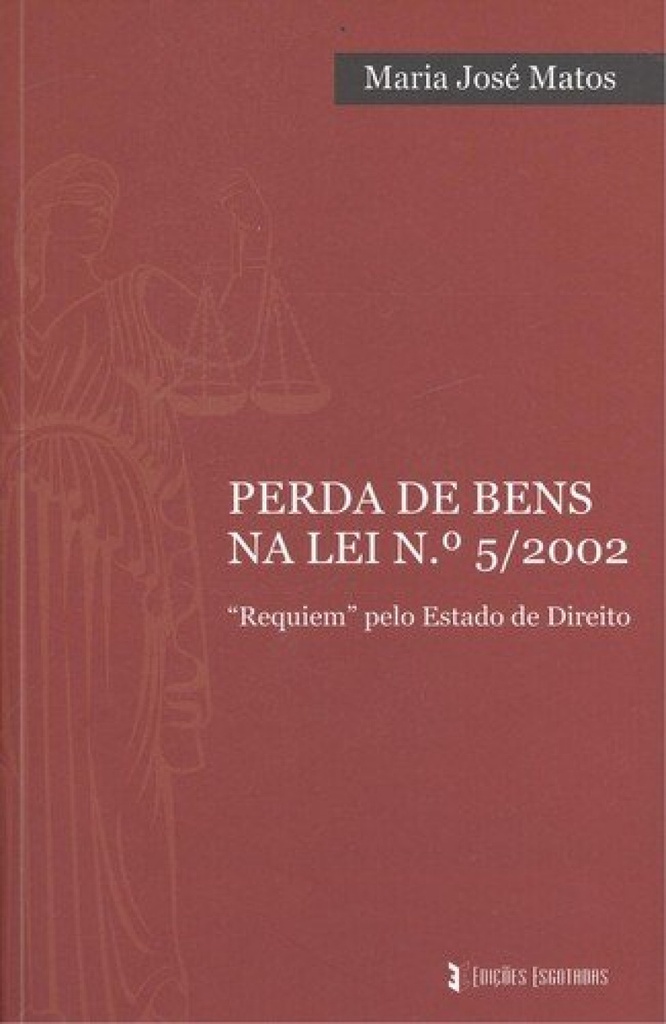 [9789898801579] Perda de bens na lei nº5/2002