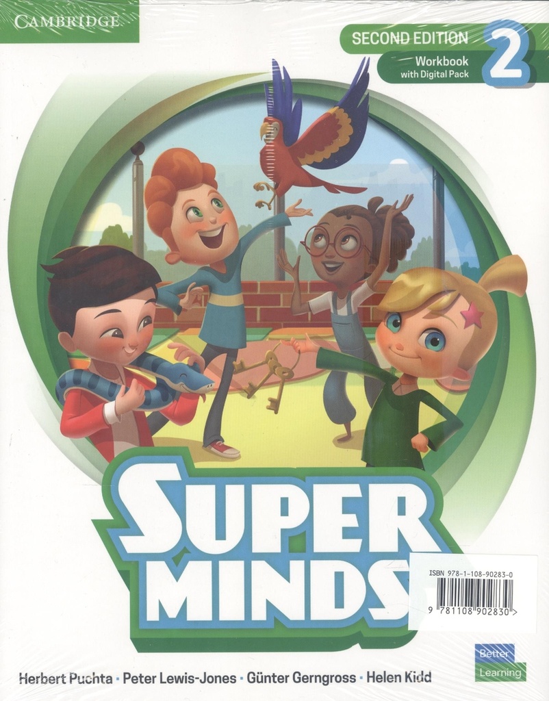 [9781108902830] Super Minds Level 2 Workbook with Super Practice Book and Digital Pack British E