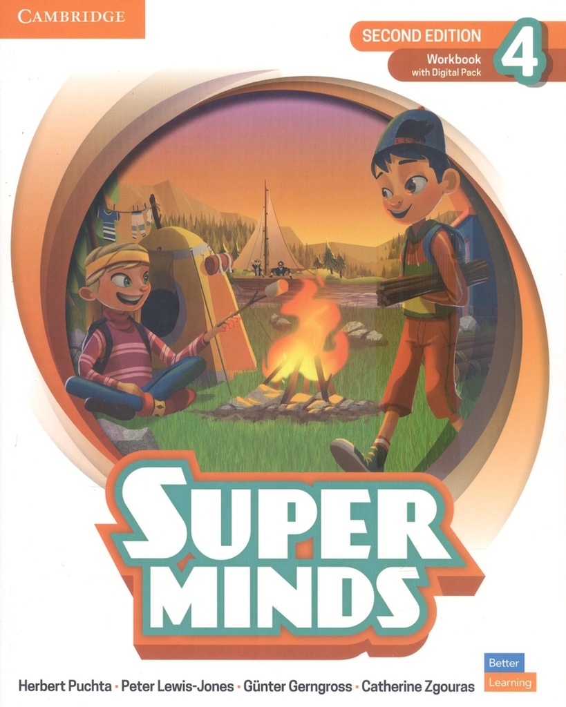 [9781108902854] Super Minds Level 4 Workbook with Super Practice Book and Digital Pack British E