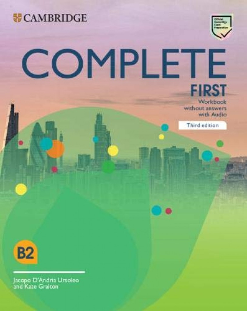 [9781108903356] Complete First Workbook Without Answers With Audio 3º Ed