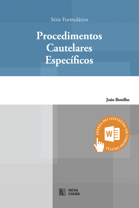 [9789899026773] Procedimentos Cautelares Específicos