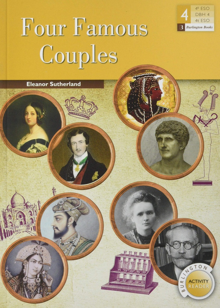 [9789925303465] Four Famous Couples 4ºESO. Activity Readers 2019