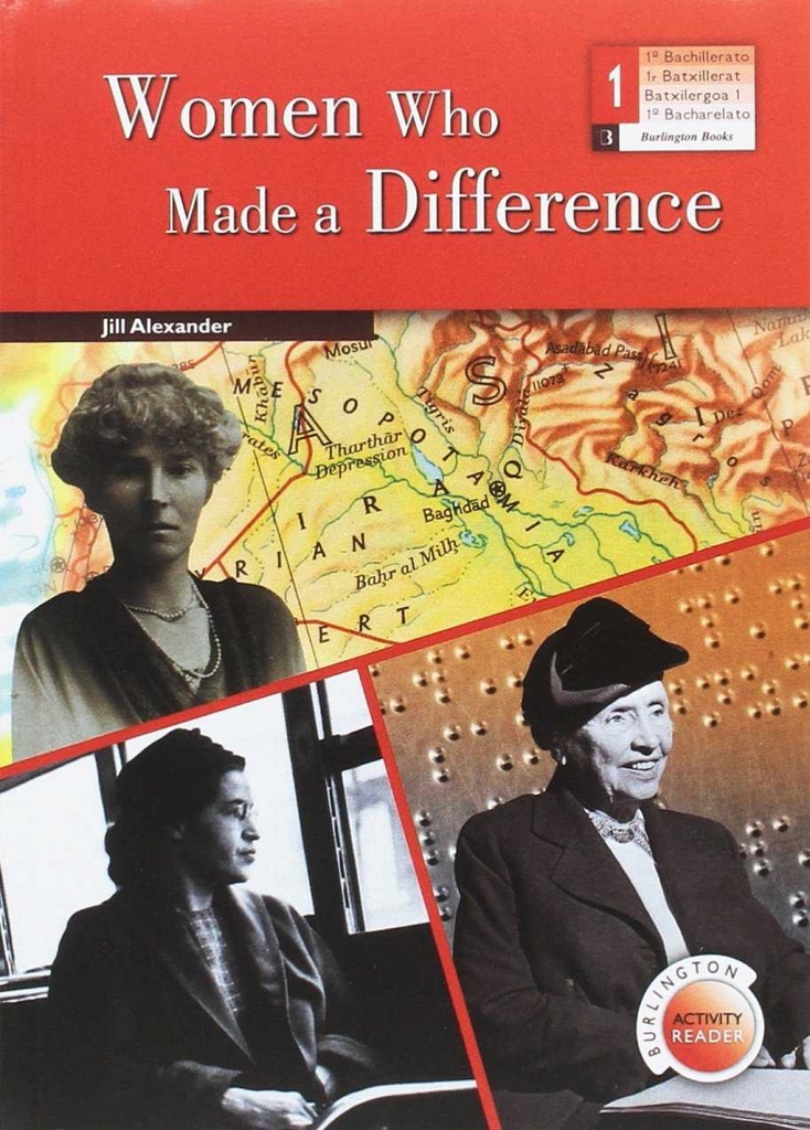 [9789963273607] Women Who Made a Difference 1ºBACHILLER Burlington Activity Readers