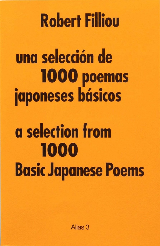 [9789990189674] Una selección de 1000 poemas japoneses básicos