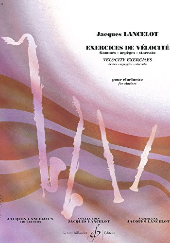 [9790043041450] EXERCICES DE VELOCITE 1 CLARINETE