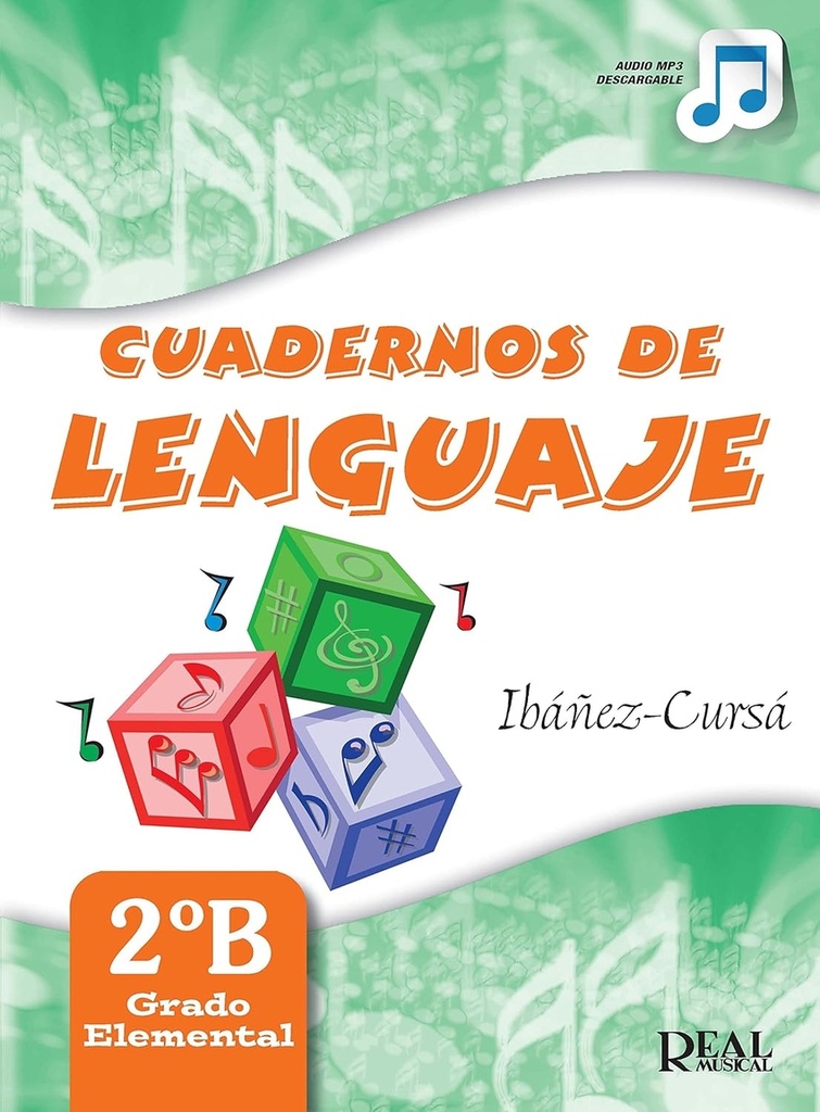 [9790052000707] Cuadernos lenguaje musical 2ºb + audio online