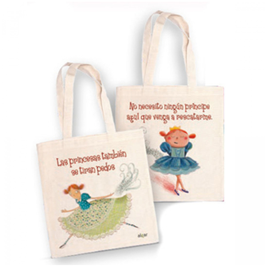 [9900000000288] bolsa tela las princesas