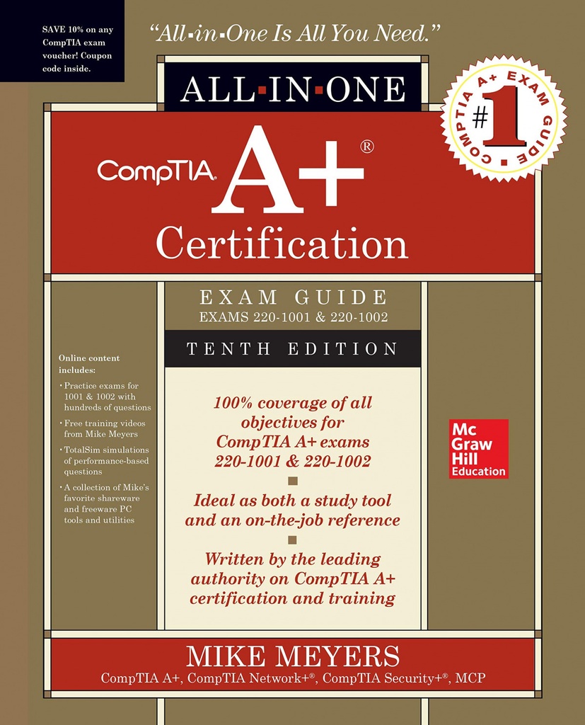 [9781260454031] Comptia A+ Certification All-in-one Exam Gd 10e