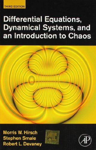 [9780123820105] Differential Equations, Dynamical Systems, and an Introduction to Chaos