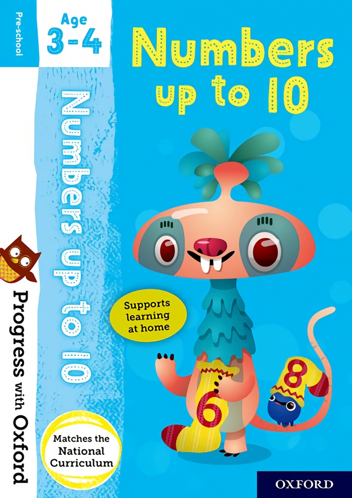 [9780192765420] Progress with Oxford: Numbers up to 10 Age 3-4