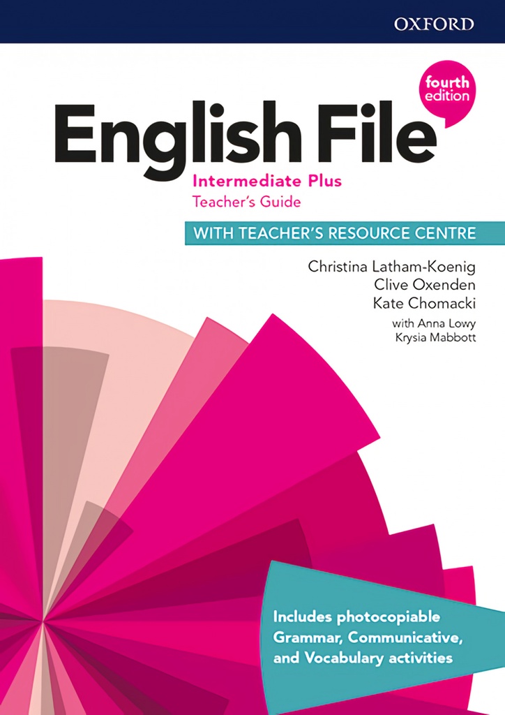 [9780194039086] ENGLISH FILE INTERMEDIATE PLUS TEACHERS GUIDE WITH TEACHERS RESOURCE BOOK FOURTH