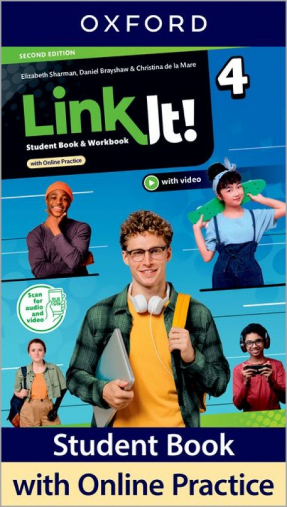 [9780194093590] Link it! 4 student+workbook+online practice 2nd edition 2025