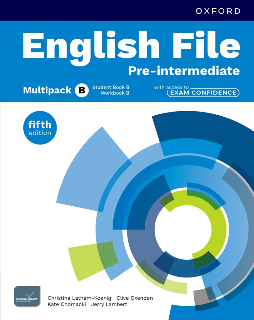 [9780194145602] English File Pre-Interm A2;B1 Multipack B Student