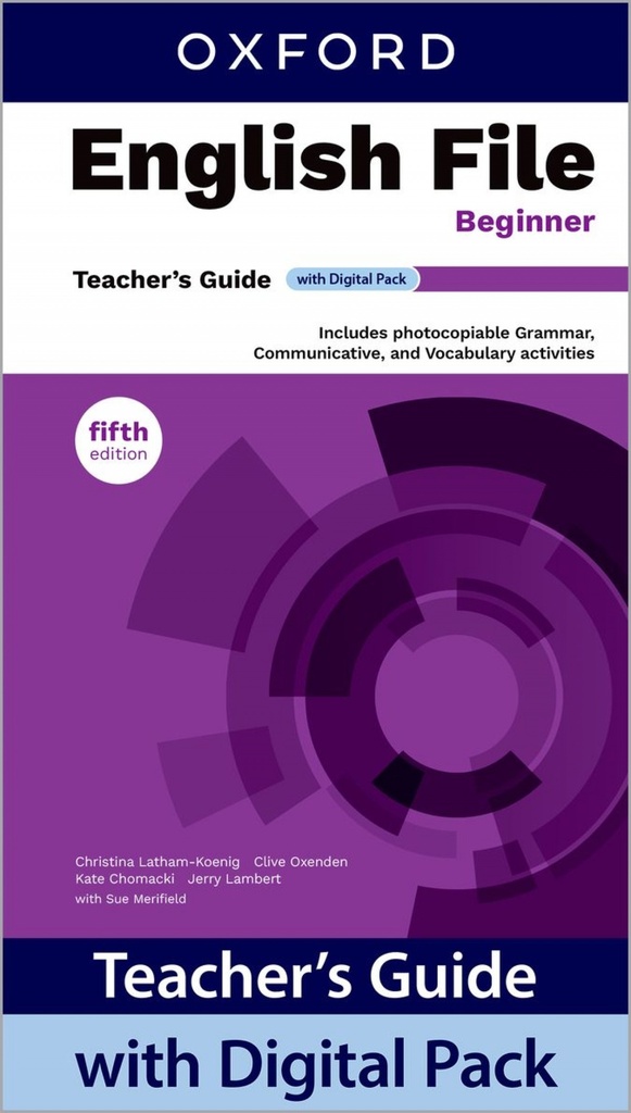 [9780194149228] English File 5th Edition A1. Teacher's Guide + Digital MultiPack