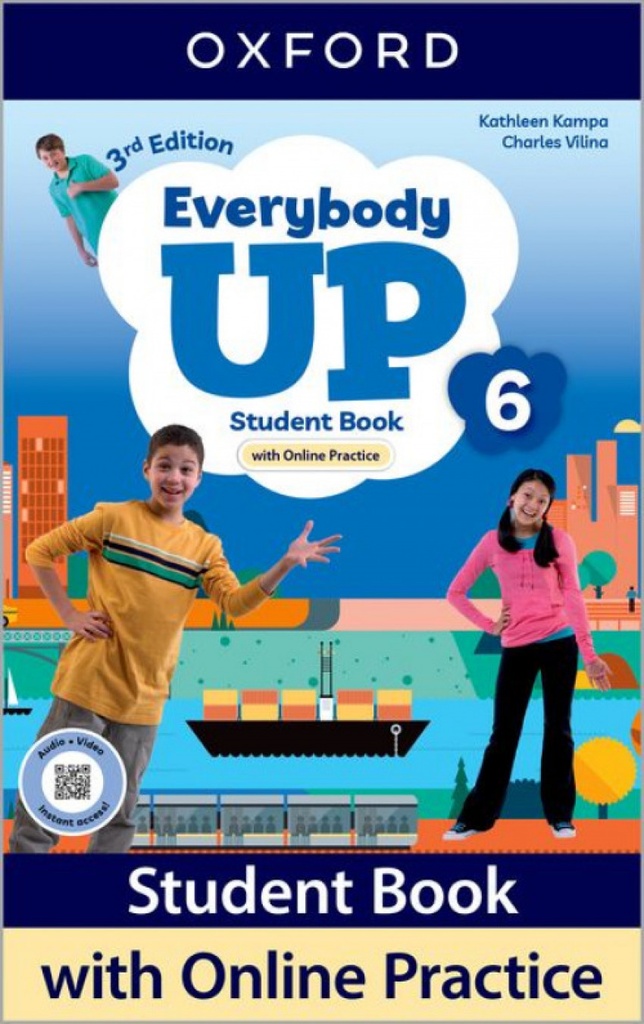 [9780194161039] Everybody Up 6 Student Book with Online Practice 3rd Edition 2025