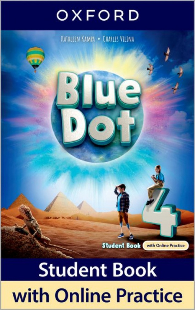 [9780194861762] BLUE DOT 4.STUDENT BOOK WITH ONLINE PRACTICE 2025