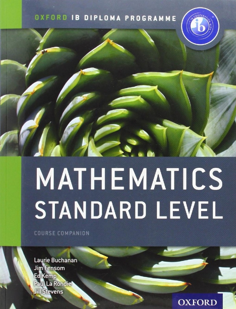 [9780198390114] IB COURSE COMPANION:MATHEMATICS STANDARD LEVEL.)IMPORTACION