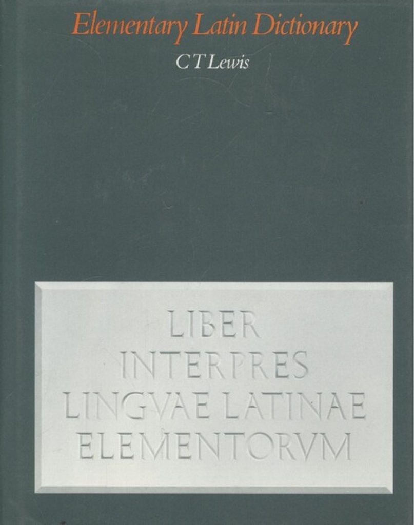 [9780199102051] ELEMENTARY LATIN DICTIONARY.(IMPORTADO)