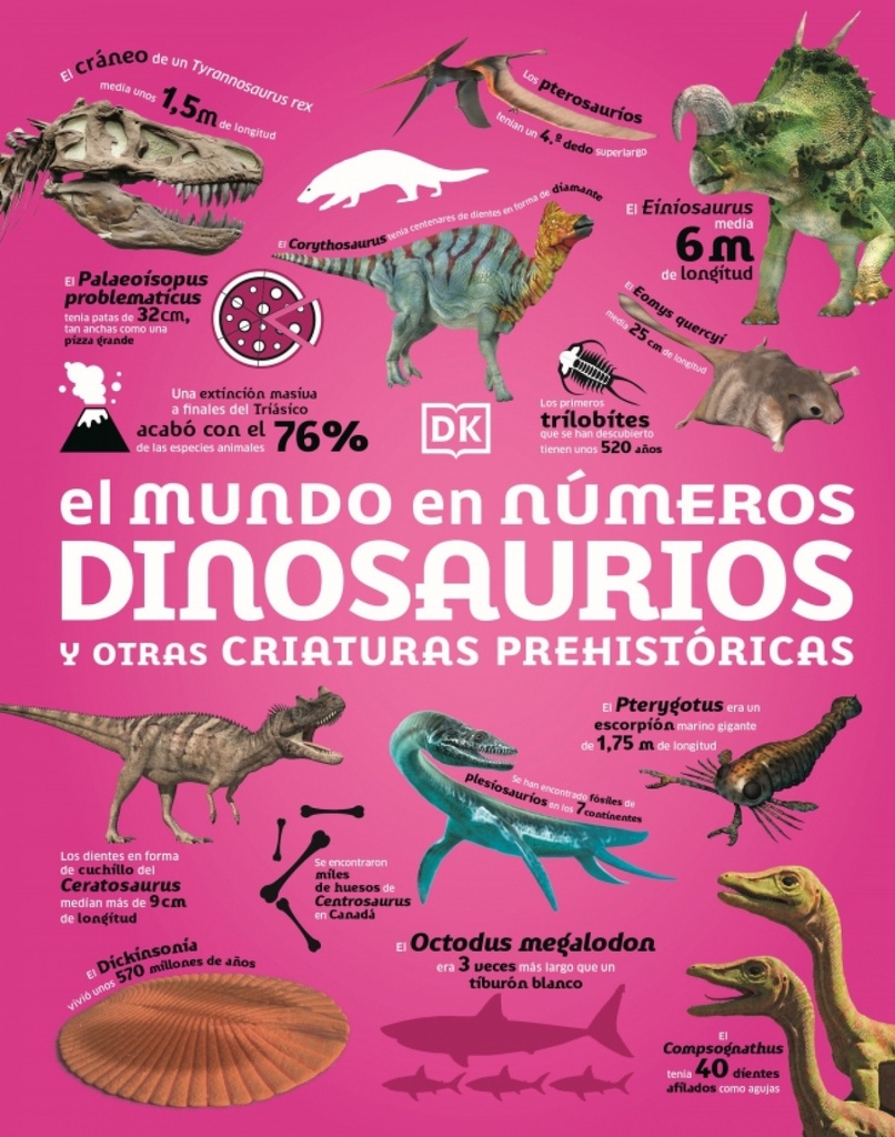 [9780241775936] EL MUNDO EN NÚMEROS: DINOSAURIOS Y OTRAS
