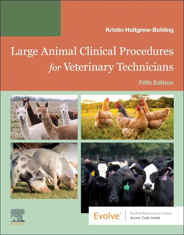 [9780323877886] LARGE ANIMAL CLINICAL PROCEDURES VETERINARY TECHNICIANS