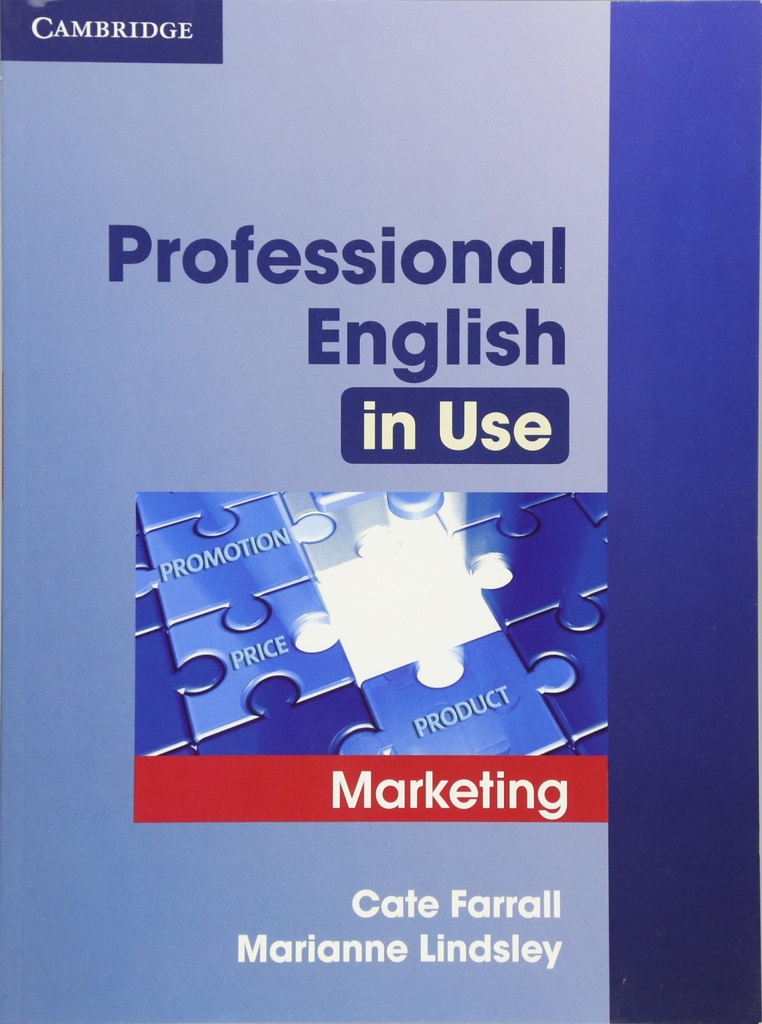 [9780521702690] PROFESSIONAL ENGLISH IN USE:MARKETING (+KEY)/INTERM-UPPER