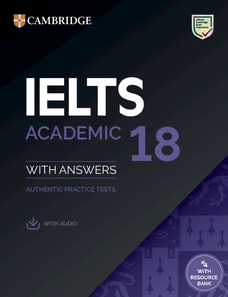 [9781009275187] IELTS 18 Academic Student's Book with Answers with Audio with Resource Bank