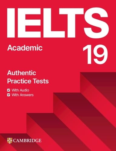 [9781009454735] IELTS 19 ACADEMIC STUDENT'S BOOK WITH ANSWERS WITH AUDIO WITH RESOURCE BANK