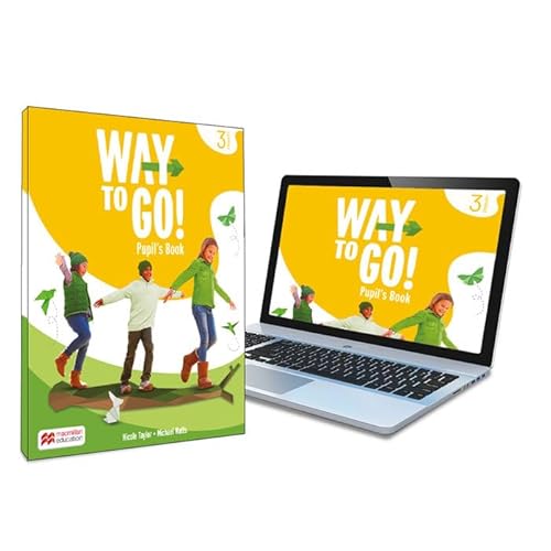 [9781035104918] Way to Go! 3 Pupil's Book: libro de texto de inglés impreso con acceso a la versión digital