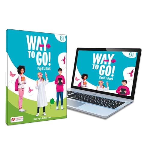 [9781035105328] Way to Go! 6 Pupil's Book: libro de texto de inglés impreso con acceso a la versión digital