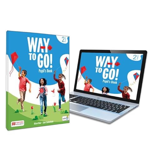 [9781035105441] Way to Go! 2 Pupil's Book: libro de texto de inglés impreso con acceso a la versión digital