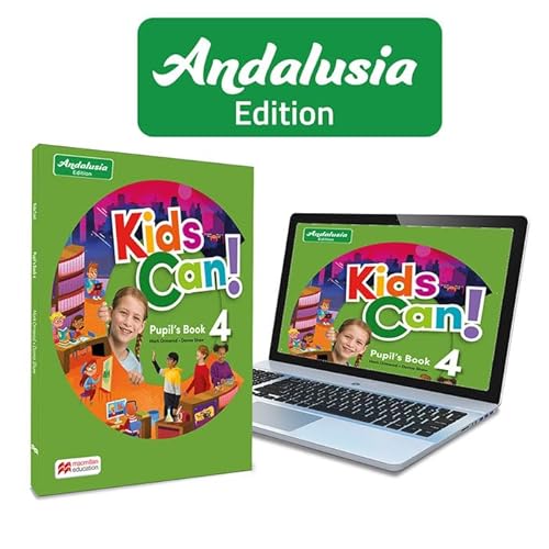 [9781035127405] KIDS CAN! Andalucia 4 Pupil's Book: libro de texto de inglés impreso con acceso a la versión digital