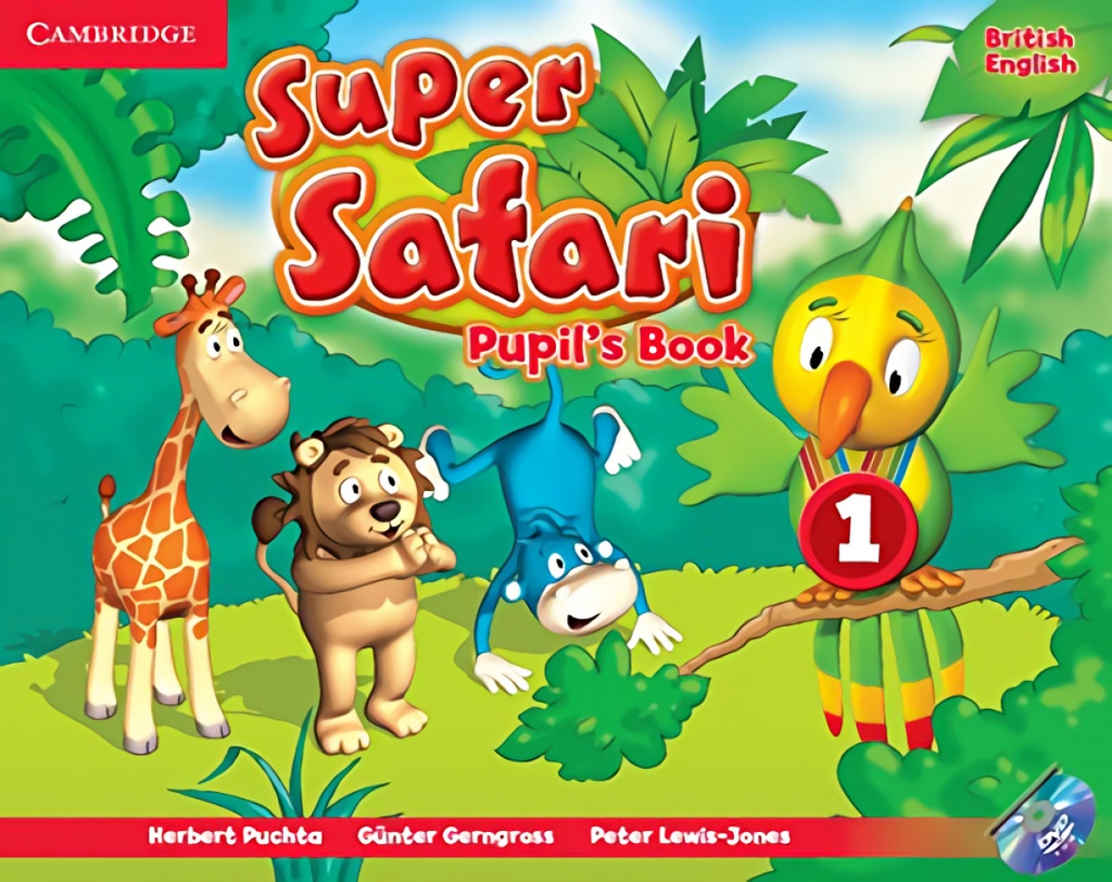 [9781107476677] Super safari 1 pupils book 3 años (+dvd)
