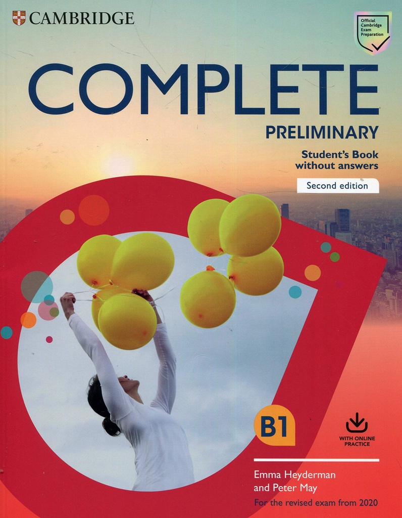 [9781108525213] COMPLETE PRELIMINARY (B1).(STUDENT´S BOOK WITHOUT ANSWERS)