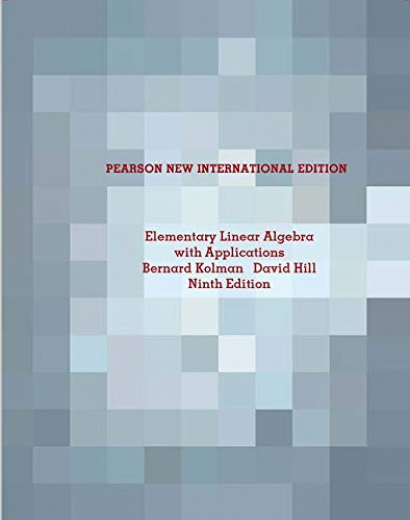 [9781292023656] Elementary linear algebra with applications